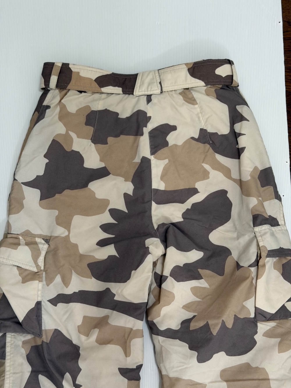 Vintage Colmar Camo Ski Snowboard Pants Desert Camouflage Cargo Technical IT 46 - Picture 11 of 12